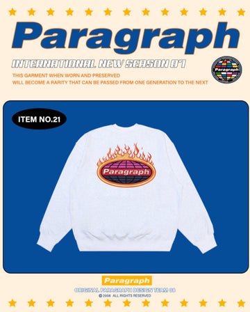 22ss Flame Logo Sweatshirt (No.21)